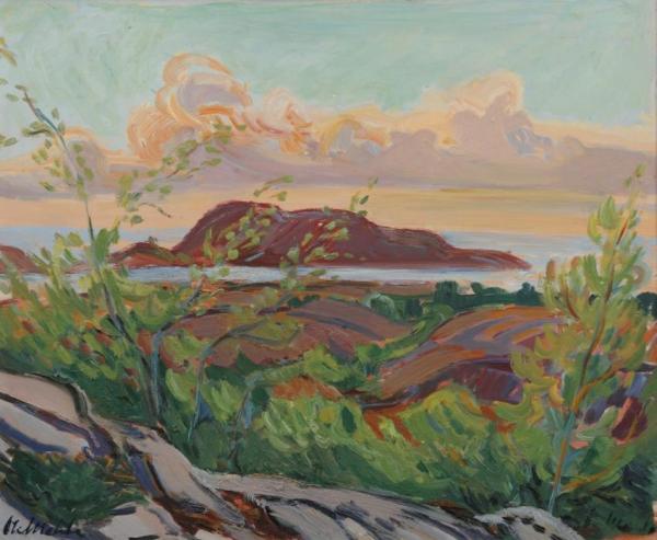 Coastal Landscape (kystlandskap) by Ole Mæhle