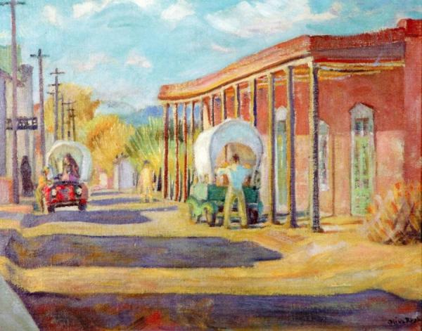Sante Fe Scene by Olive Rush