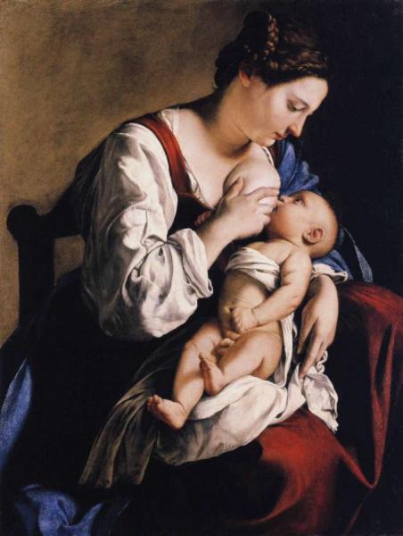 Madonna And Child by Orazio Gentileschi Oil Painting Reproductions