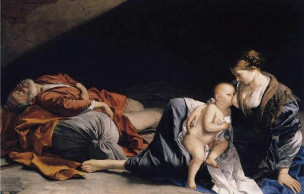 Orazio Gentileschi Rest On The Flight To Egypt
