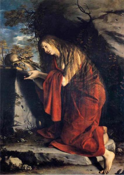 Orazio Gentileschi Saint Mary Magdalen In Penitence