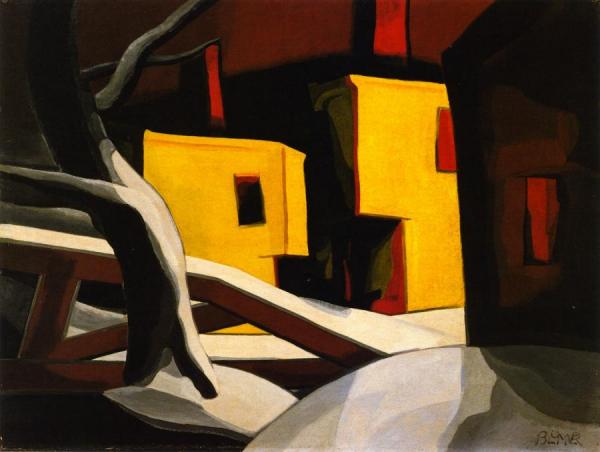 A Light-yellow by Oscar Bluemner