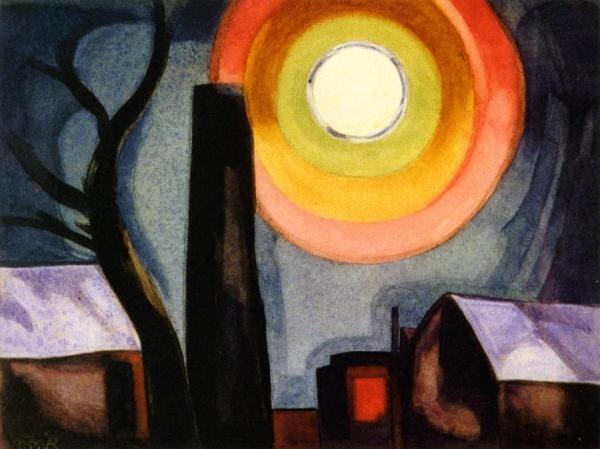 Ascension by Oscar Bluemner