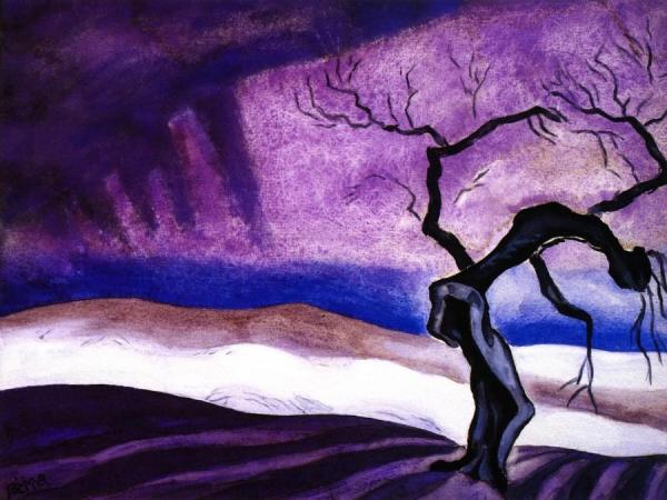 Death by Oscar Bluemner