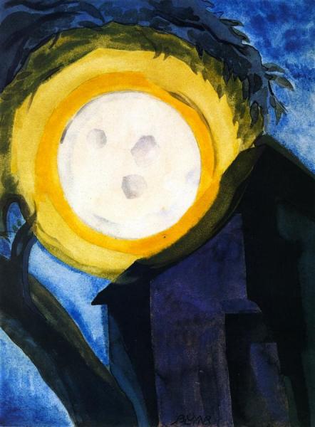 June Moon by Oscar Bluemner