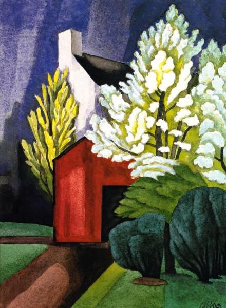 May Night by Oscar Bluemner Oil Painting Reproductions