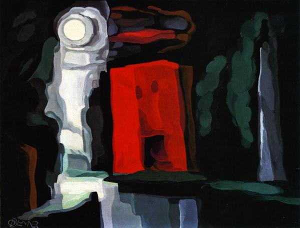 Moon-night Mood by Oscar Bluemner