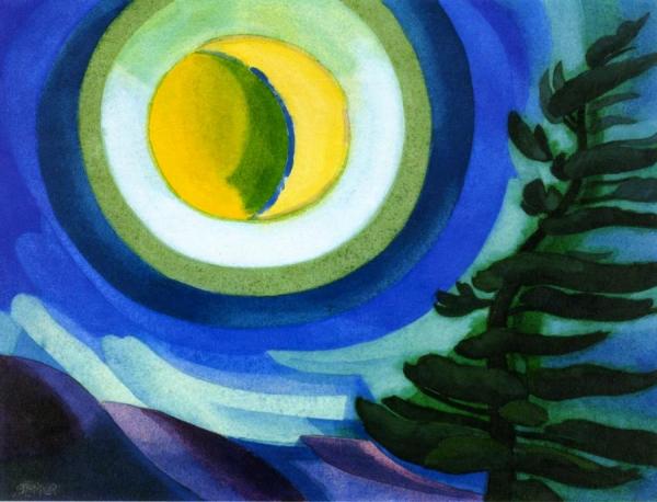 Moon Radiance by Oscar Bluemner