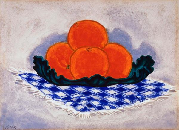 Oranges by Oscar Bluemner