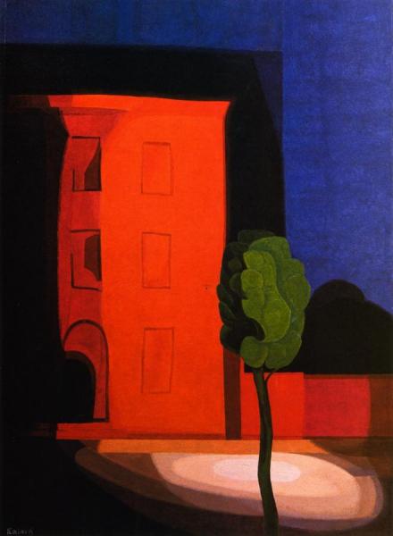 Summer Night by Oscar Bluemner