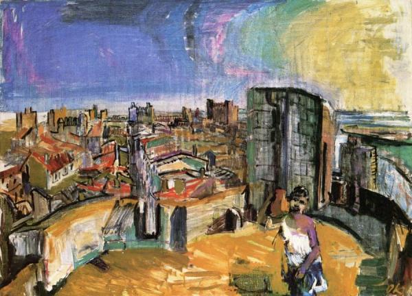 Oskar Kokoschka Aigues Mortes