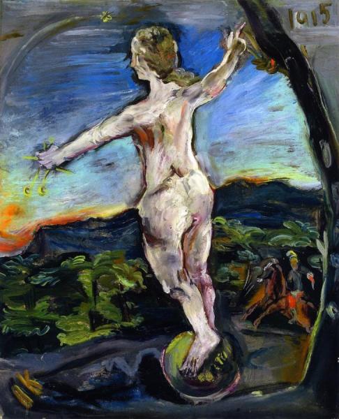 Fortuna by Oskar Kokoschka Oil Painting Reproductions