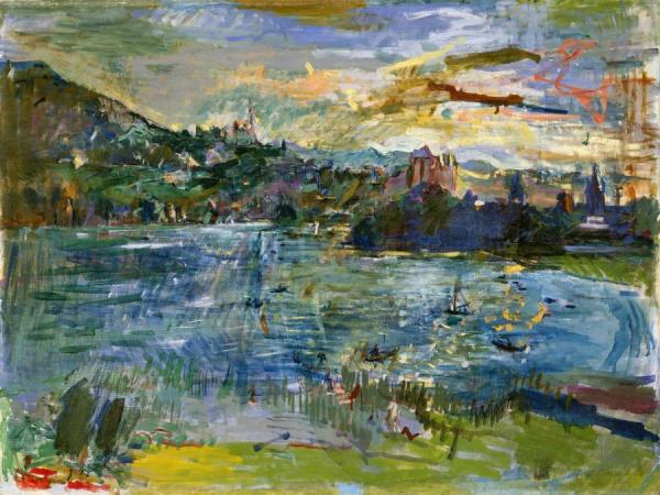 Oskar Kokoschka Lac D'annecy Ii, 1930