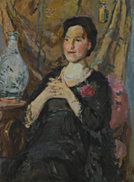 Lily Gesinus-visser Ii (lily Gesinus Visser Ii) by Oskar Kokoschka