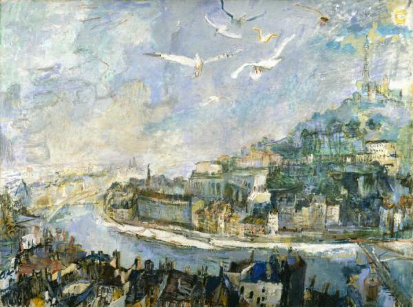 Lyon,1927 by Oskar Kokoschka Oil Painting Reproductions