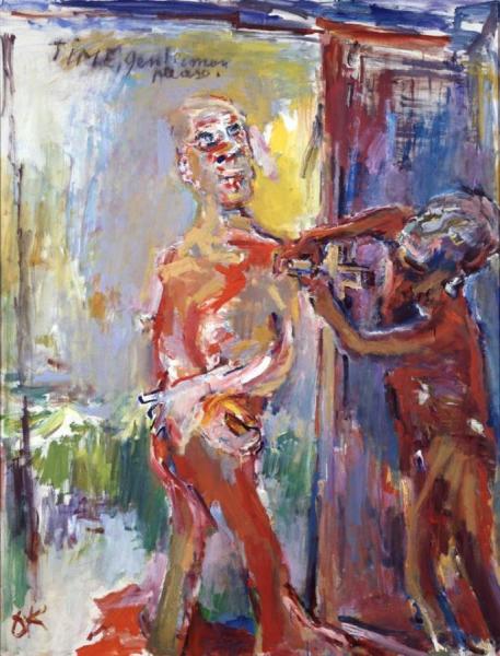 Time, Gentlemen Please by Oskar Kokoschka