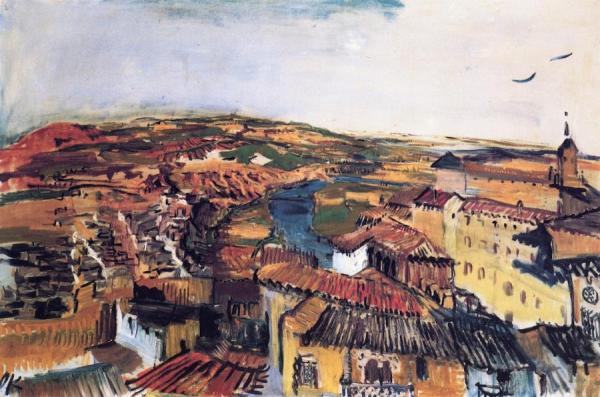 Toledo by Oskar Kokoschka