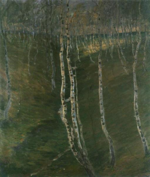 Birch Trees by Otakar Nejedlý