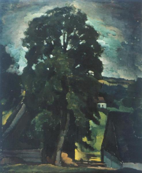 Landscape by Otakar Nejedlý