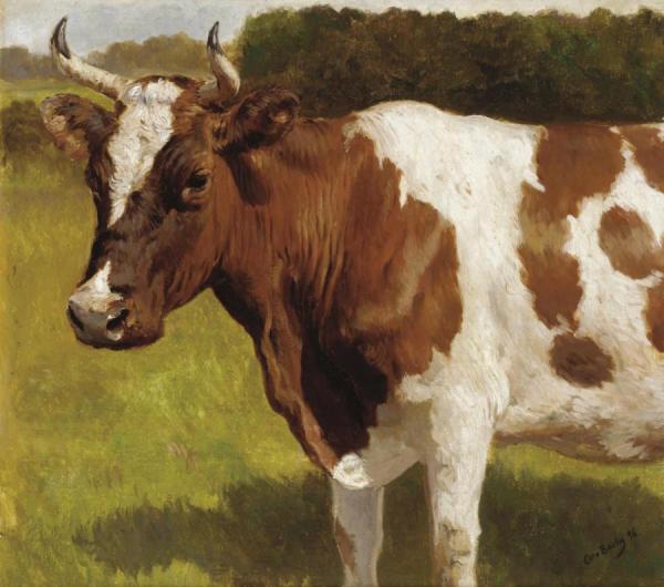 The Cow by Otto Bache