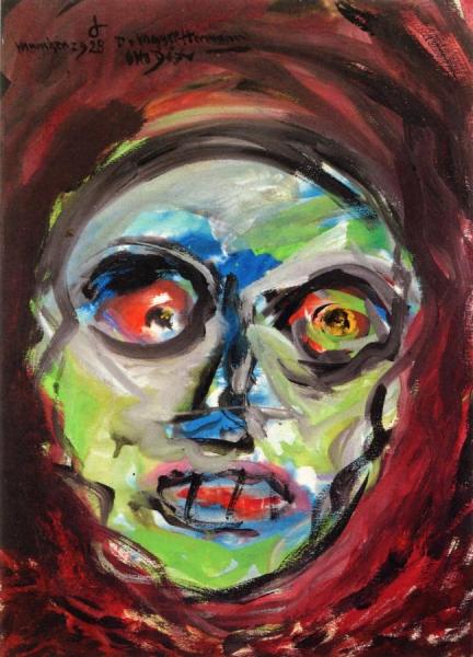 Dr. Mayer-hermann by Otto Dix