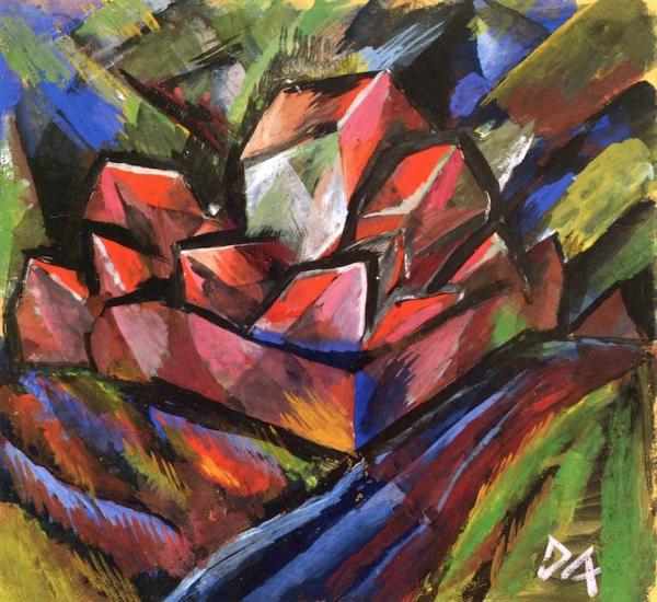 Farmstead by Otto Dix