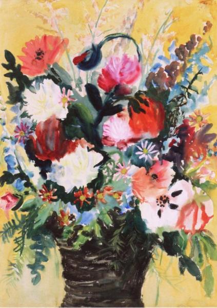 Flowers by Otto Dix