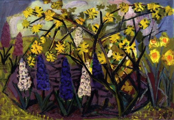 Garden In Spring by Otto Dix Oil Painting Reproductions