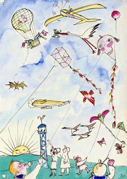 Picture Book For 'muggeli' 12 (aviation) by Otto Dix