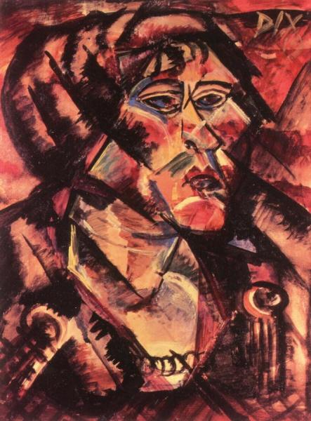 Portrait Of A Girl: Valerie by Otto Dix Oil Painting Reproductions