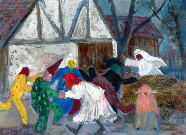 The Masquerade by Otto Dix