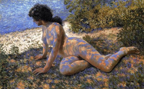 Nude by Otto Henry Bacher