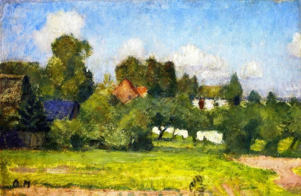 Summer Landscape by Otto Modersohn