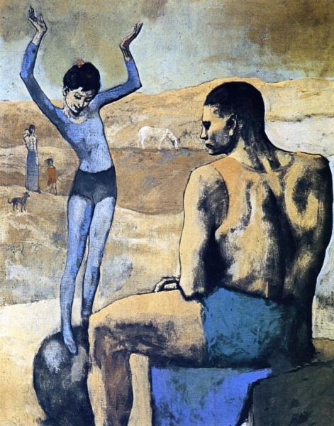 Acrobat On A Ball (detail) by Pablo Picasso