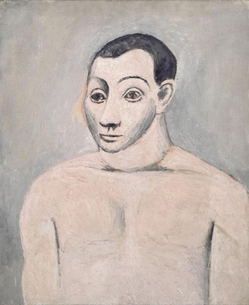 Autoportrait(self-portrait) by Pablo Picasso