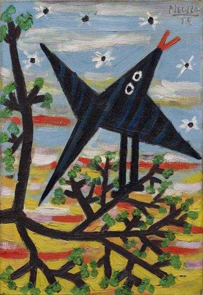 Bird On A Tree by Pablo Picasso