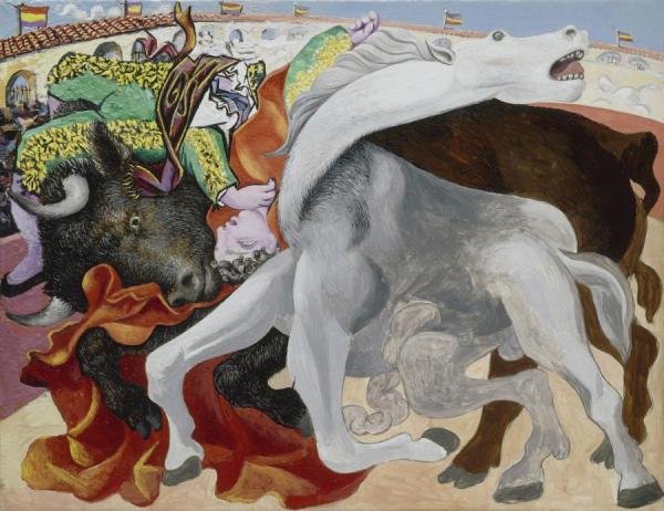 Bullfight   Death Of The Bullfighter by Pablo Picasso