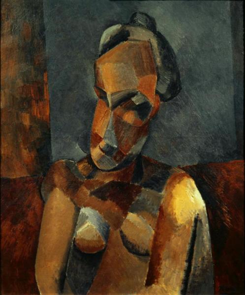 Bust Of A Woman,1909 by Pablo Picasso