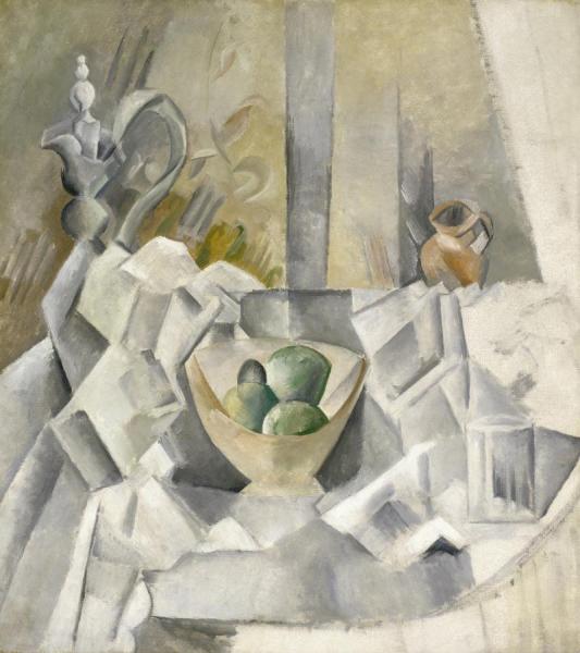 Carafe,jug And Fruit Bowl (carafon,pot Et Compotier) by Pablo Picasso