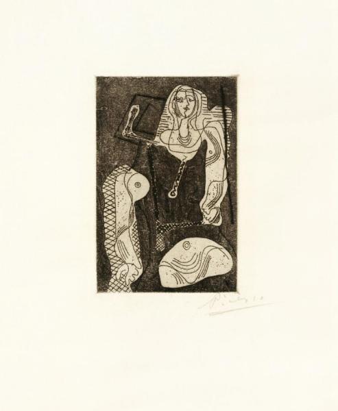 Femme,from Picasso Oeuvres by Pablo Picasso