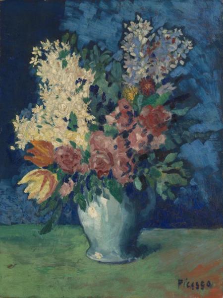 Flowers,1901 by Pablo Picasso