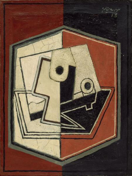 Glass And Pipe by Pablo Picasso