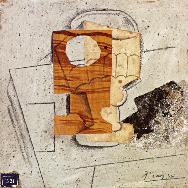 Glass On A Table by Pablo Picasso