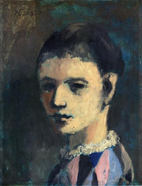 Harlequin's Head by Pablo Picasso