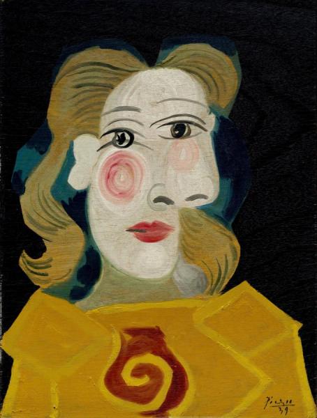 Head Of A Woman (dora Maar) by Pablo Picasso