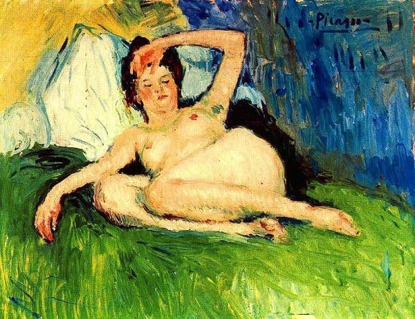 Jeanne Reclining by Pablo Picasso