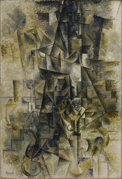 L'accordÉoniste by Pablo Picasso