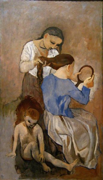 La Coiffure by Pablo Picasso