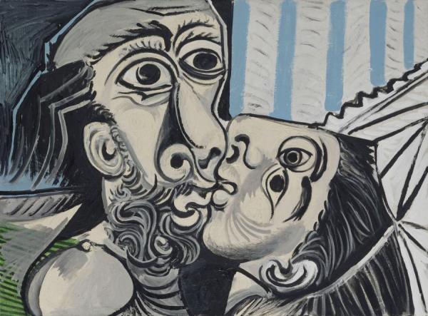 Le Baiser (the Kiss) by Pablo Picasso