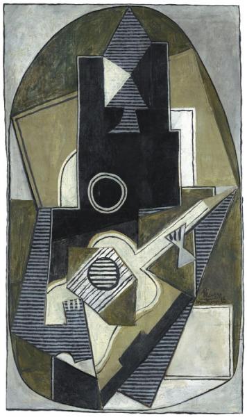 Lhomme A La Guitare by Pablo Picasso